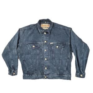 Vintage Guess USA Georges Marciano Denim Trucker Jacket Men’s Medium